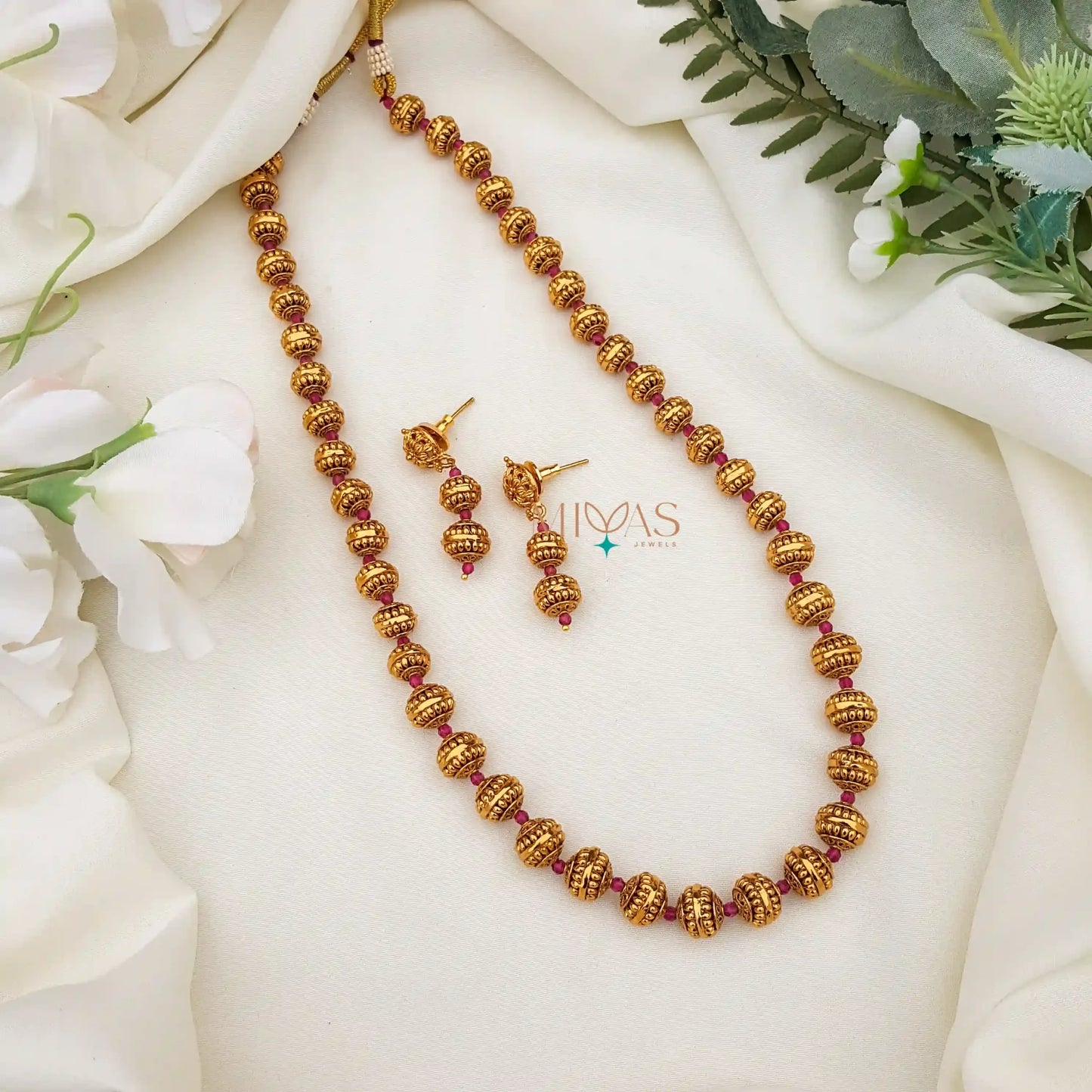 Royal and Stylish Golden Beads Chain