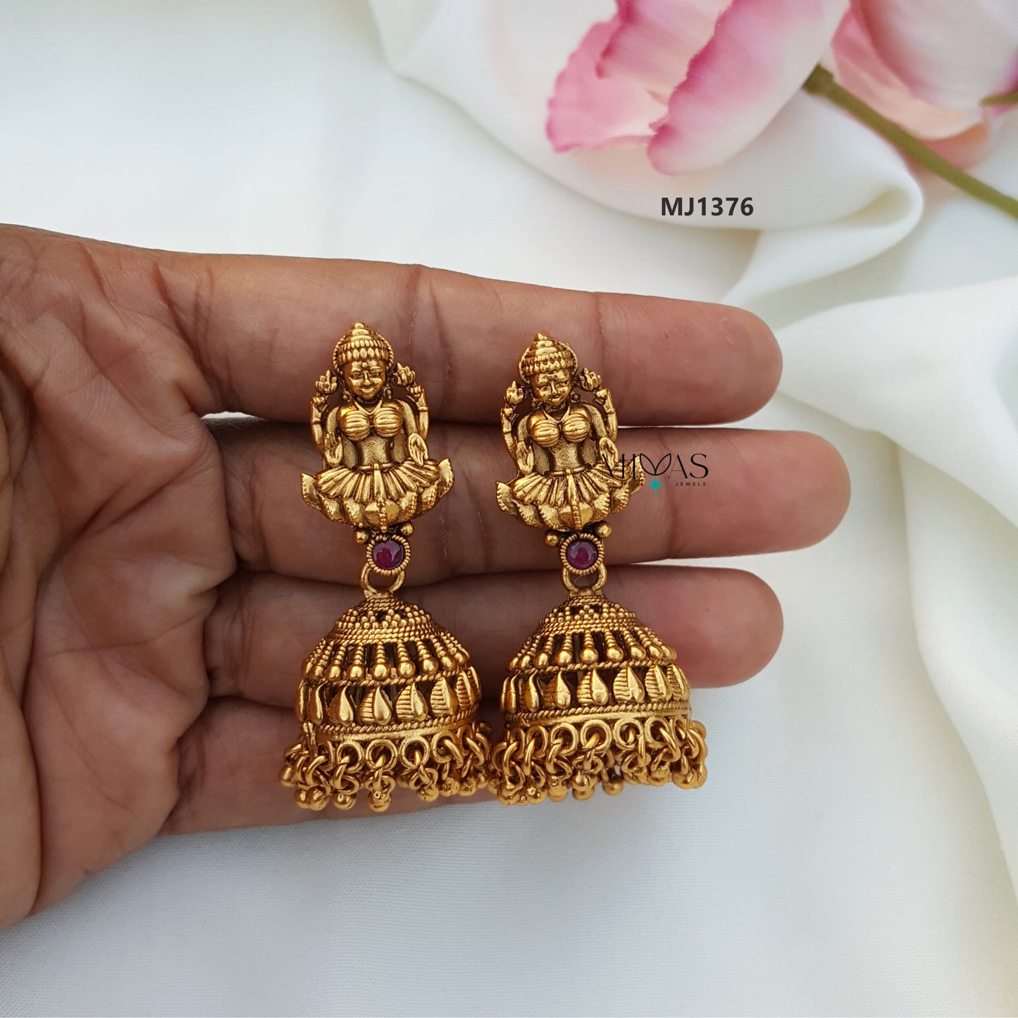 Traditionally Crafted Lakshmi Beaded Haram