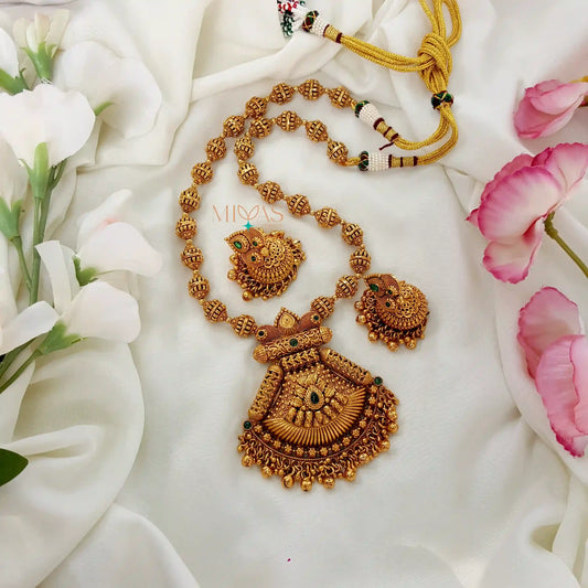 Ethnic Beauty Gold Bead Haram