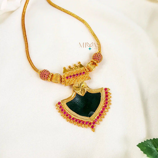 Elegant Kerala Traditional Palakka Necklace