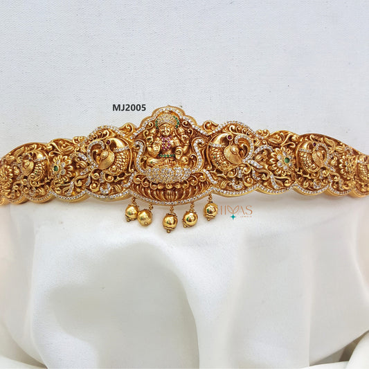 Traditional Presence Lakshmi Motif Hipbelt