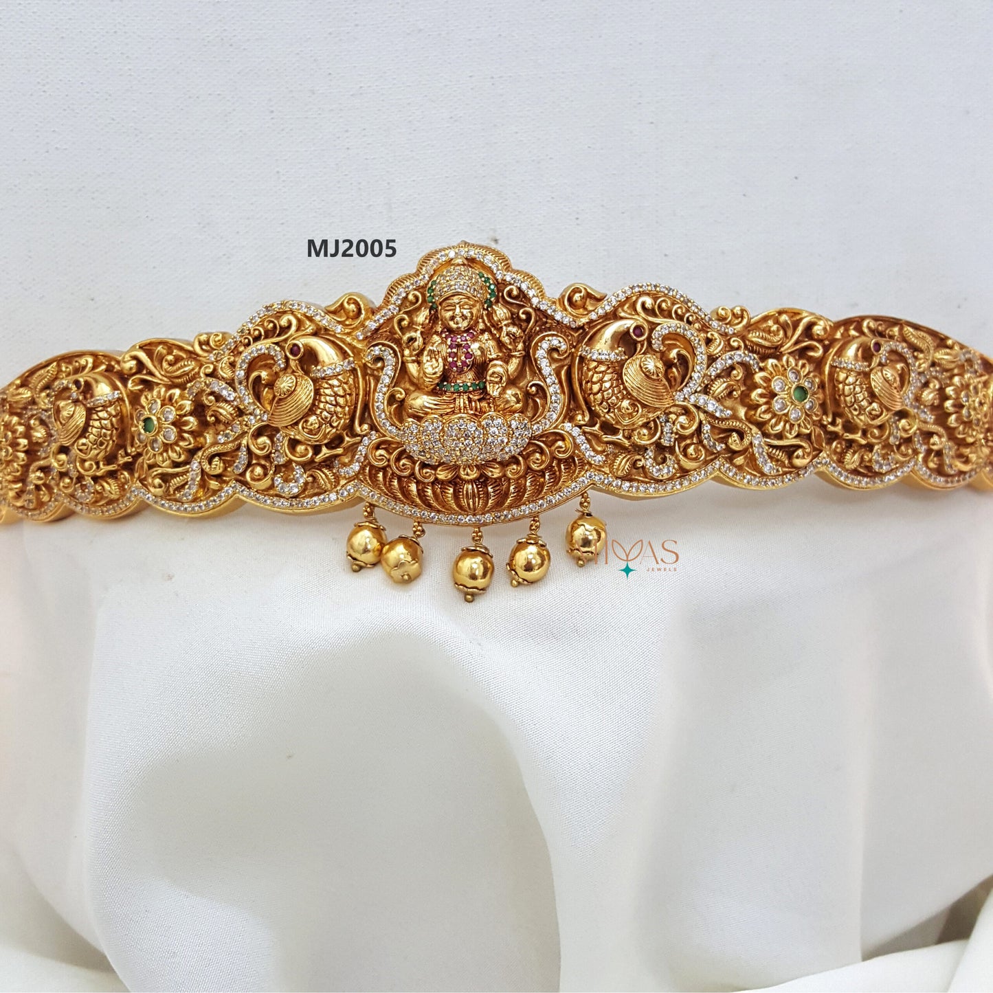 Traditional Presence Lakshmi Motif Hipbelt