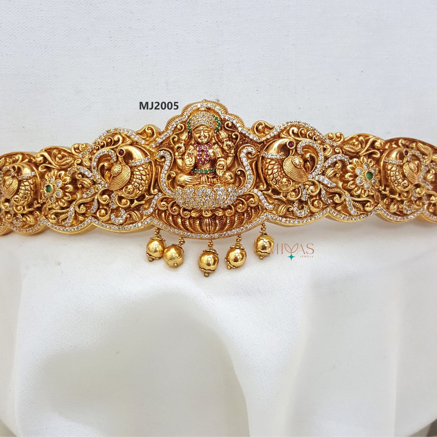 Traditional Presence Lakshmi Motif Hipbelt