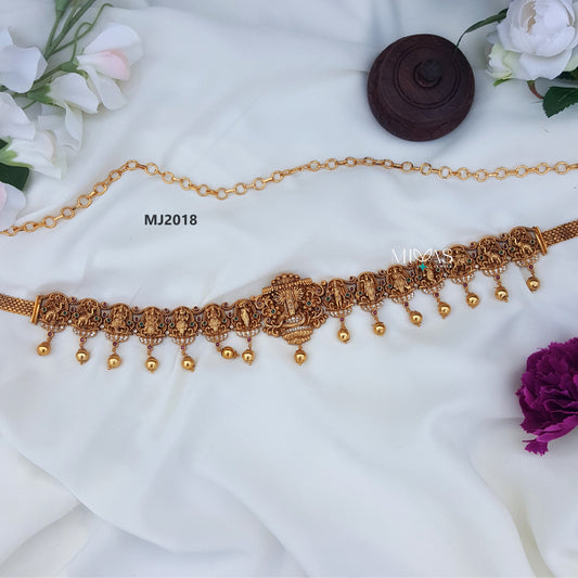 Gorgeous Dasavatharam Hip Chain