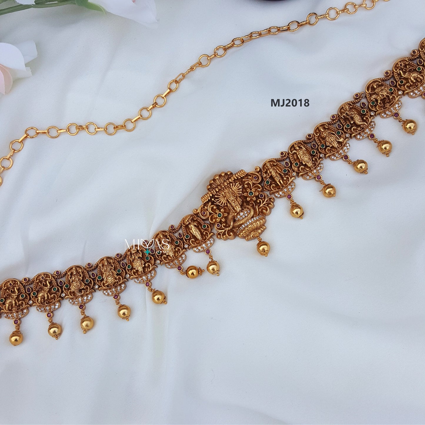 Gorgeous Dasavatharam Hip Chain