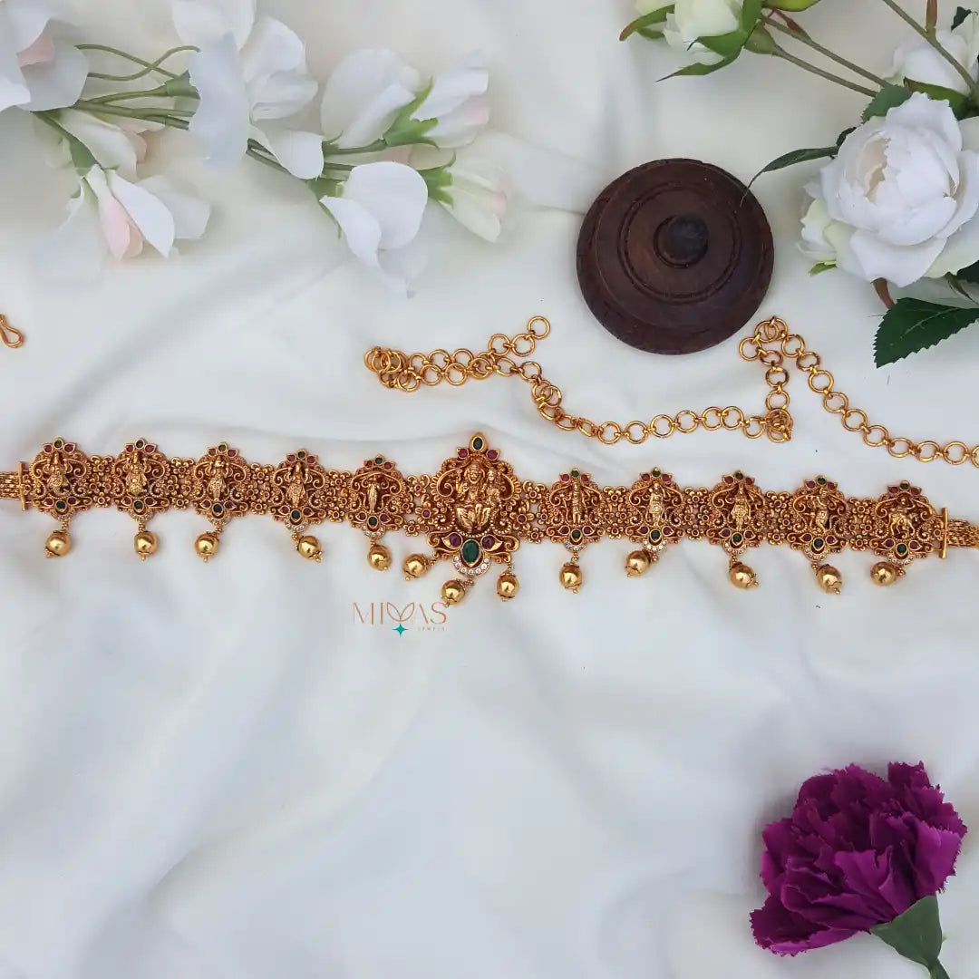 Grand Bridal Dasavatharam Hip Chain