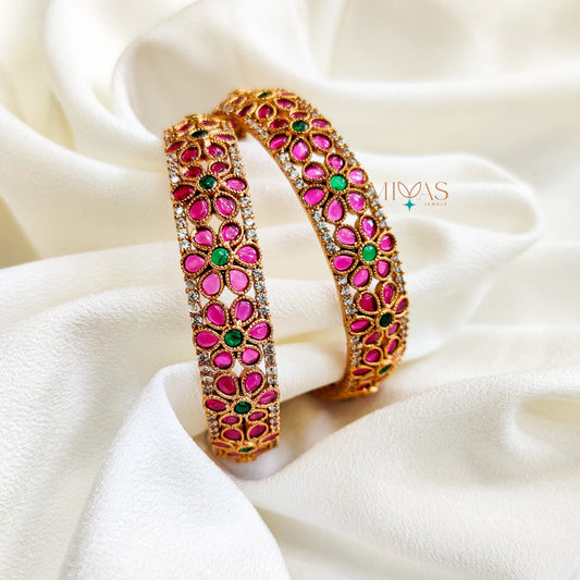 Cute AD Stones Bangles