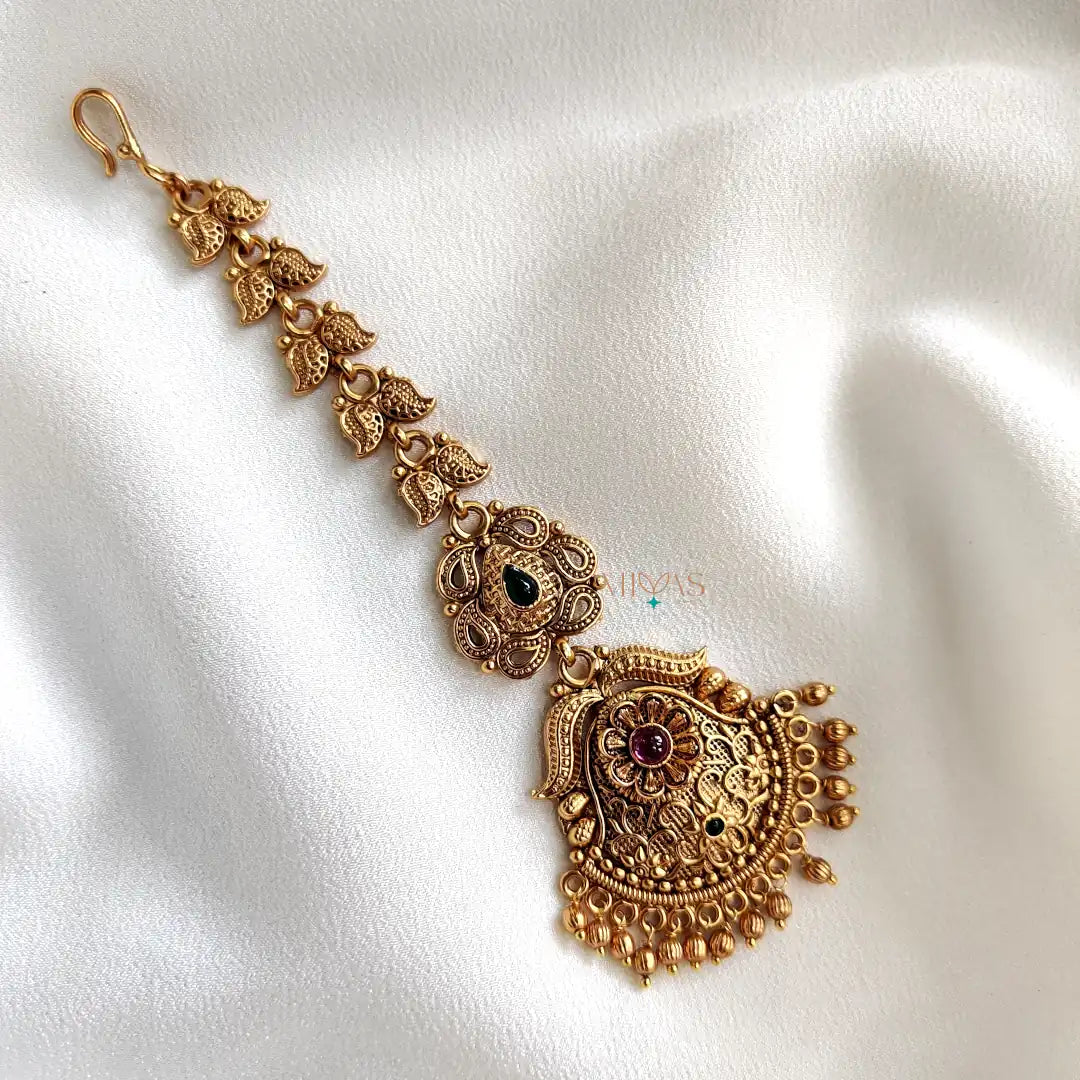 Lovely Antique Finish Chutti - Gold Bead