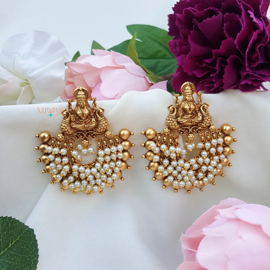 Gold Look Alike Lakshmi Bali Earring