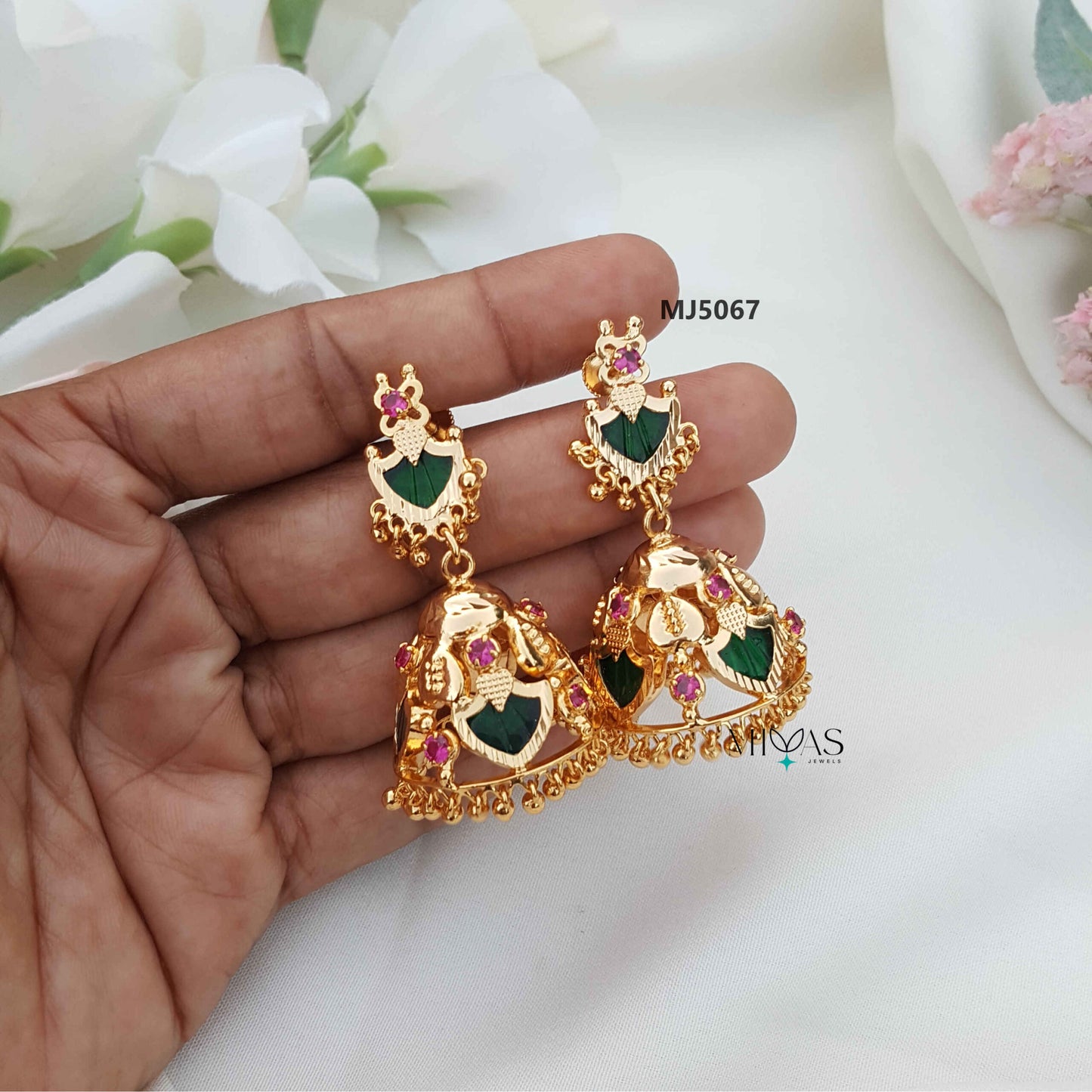 Unique Kerala Style Palakka Jhumka