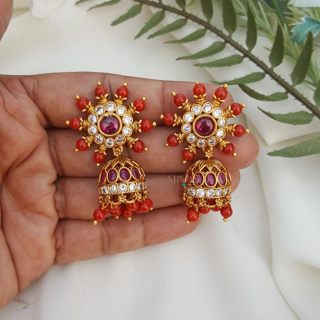 Fashion Bead jhumka