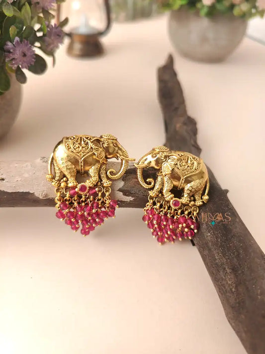 Triveni - Elephant Earring