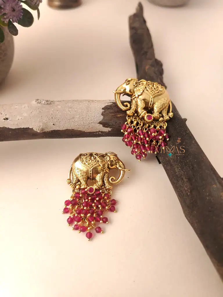 Triveni - Elephant Earring