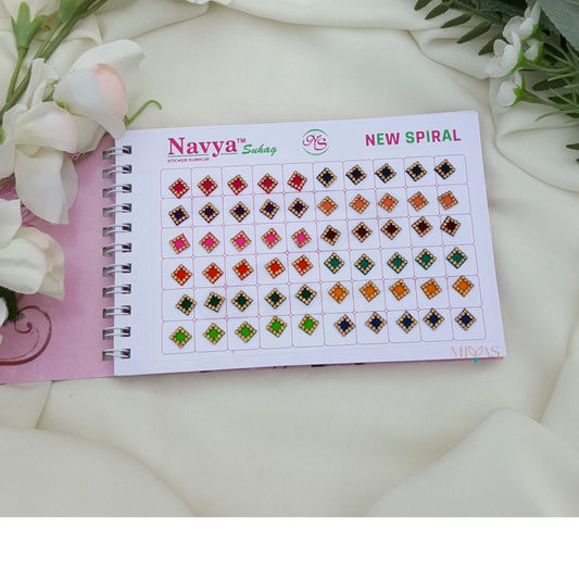 Fancy 300 Mix Shape Bindi Book