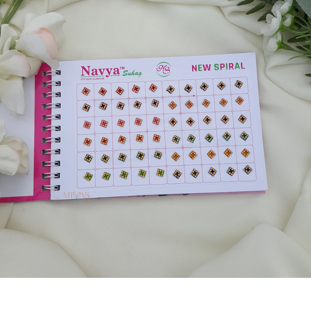 Fancy 300 Mix Shape Bindi Book