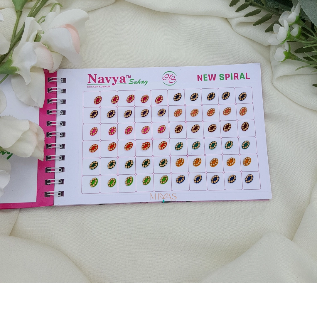 Fancy 300 Mix Shape Bindi Book