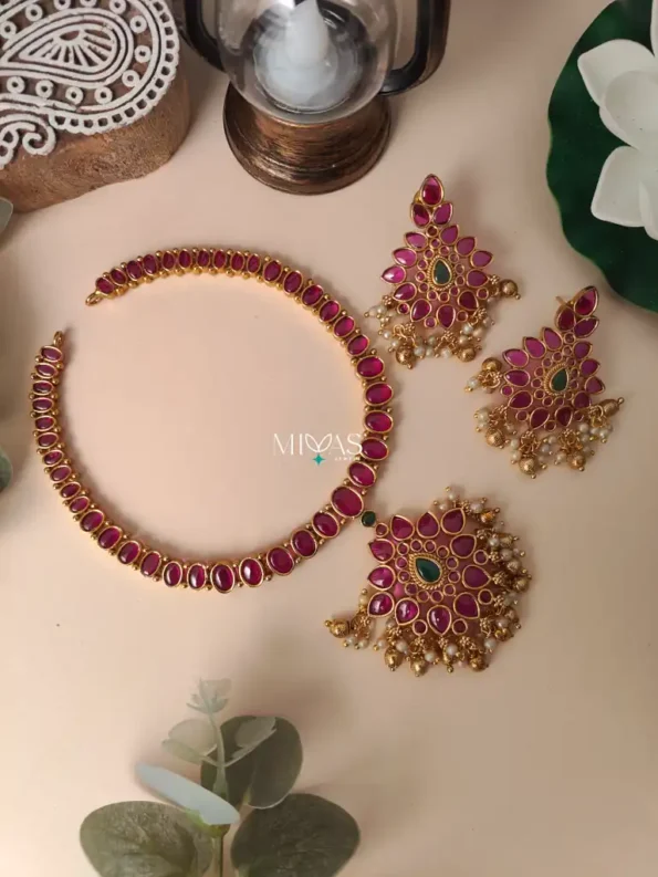 Pallavi - Kemp Stone Necklace