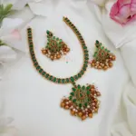 Beautiful Green Attigai Necklace-MJ1194-1