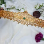 Non Idol Floral Design Bridal Hip Belt-MJ2033-1