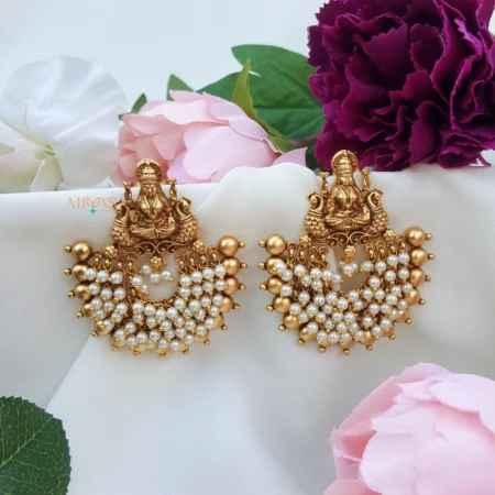 Gold Look Alike Lakshmi Bali Earring