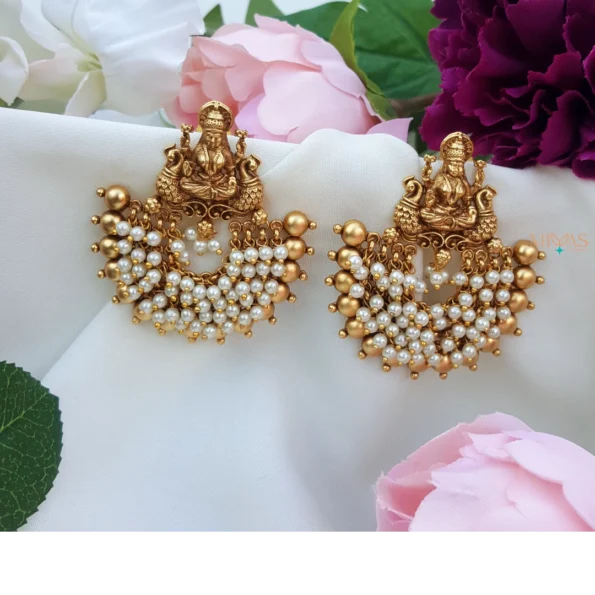 Gold Look Alike Lakshmi Bali Earring