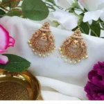 Lovely AD Stone Chandbali Earring – MJ5029-1