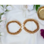 Mesmerizing Gold look alike Anklet – Gold Beads – MJ6009-1