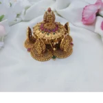 Royal Look fine crafted Lakshmi Design Kum kum box