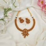 Splendid Design Antique Finish Necklace-MJ1360-3