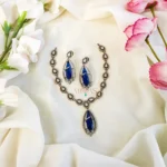 Graceful Style AD Stone Victorian Necklace-MJ1416-2