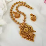 Gorgeous Floral Design Jewellery Haram-MJ1450-2