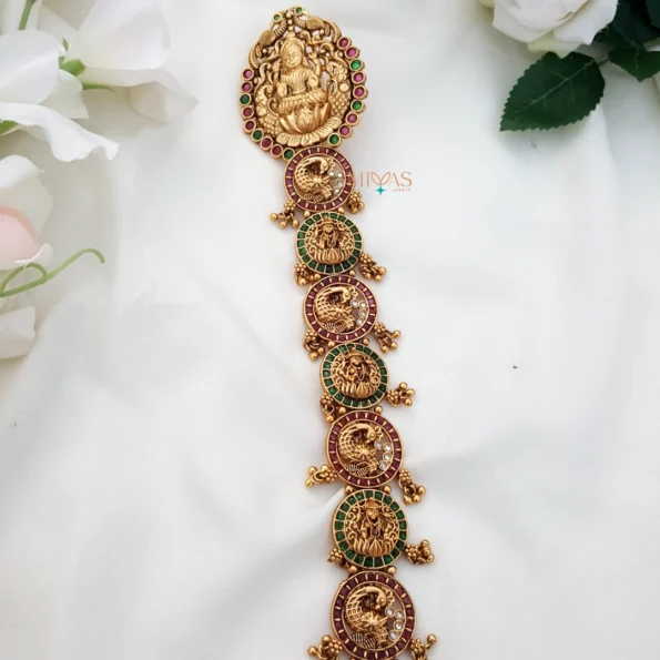 Traditional And Fine Crafted Lakshmi Motifs Jadabillai