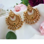 Royal Gold Look Alike Lakshmi Chandbali Earring – MJ5019-1