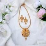 Royal Touch Gold Look Alike Necklace-MJ1310-2