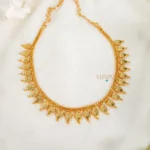 Classic Kerala Style Leaf Necklace-MJ1530-3
