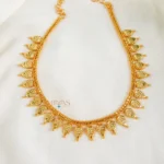 Classic Kerala Style Leaf Necklace-MJ1530-3