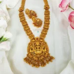 Gorgeously Crafted Lakshmi Motif Haram-MJ1449-2