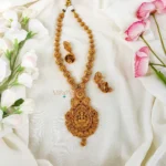 Stunning Crafted Lakshmi Motif Beaded Haram-MJ1453-2